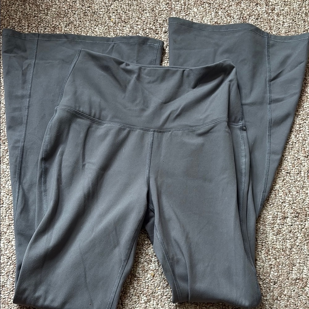 Women's Gray High-Waisted Pants